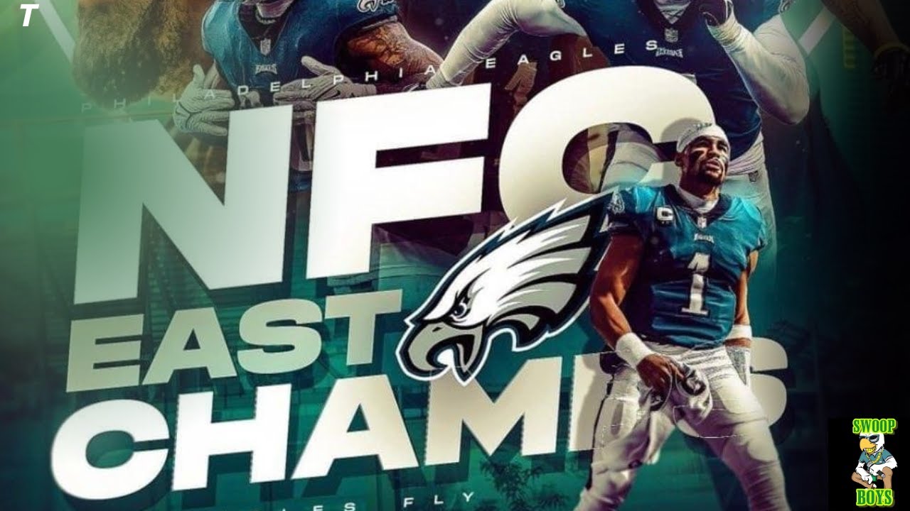 The Philadelphia Eagles are 20222023 NFC East Champs!!!! YouTube