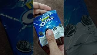 Mini Oreo Original ASMR 🍪 Satisfying Cookie Unwrapping & Crunch #shorts