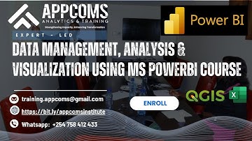 PowerBI Training | M&E System Dashboard Solution Pt 1 | AppComs Institute