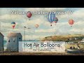 Hot air balloon art collection for your tv  virtual art gallery  3 hr  4k ultra