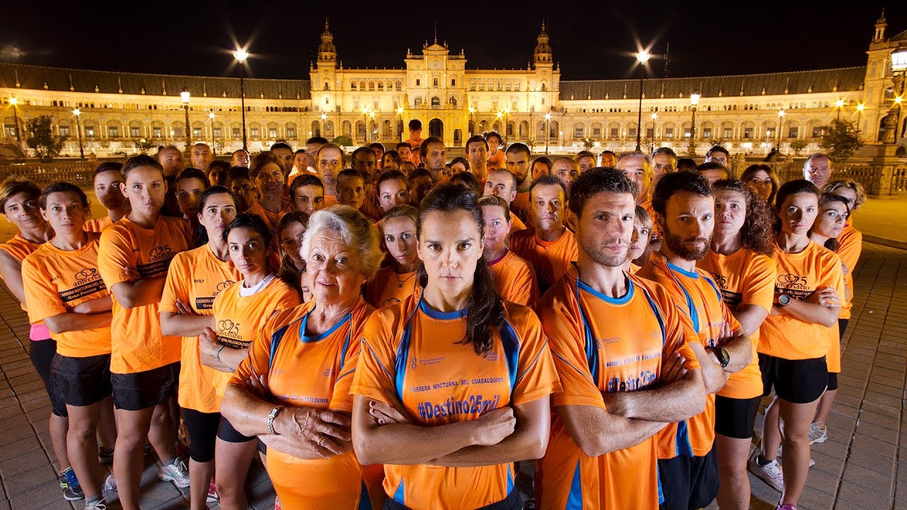 #Destino25mil. ¡No nos mires, únete! XXVI Carrera Nocturna del Guadalquivir.