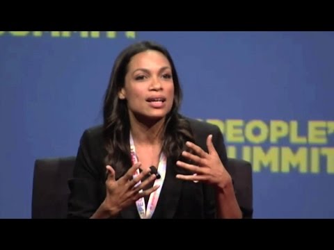 Rosario Dawson at People's Summit: We Need to Stay the Course to Build a New Movement