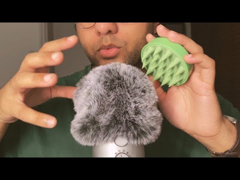 [ASMR] Bug Searching, Inaudible Whispers and Mic Brushing for Sleep (Mouth Sounds)