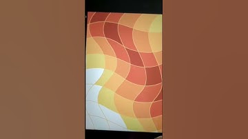 Easy Wavy Background in PROCREATE | #art #procreate #shorts