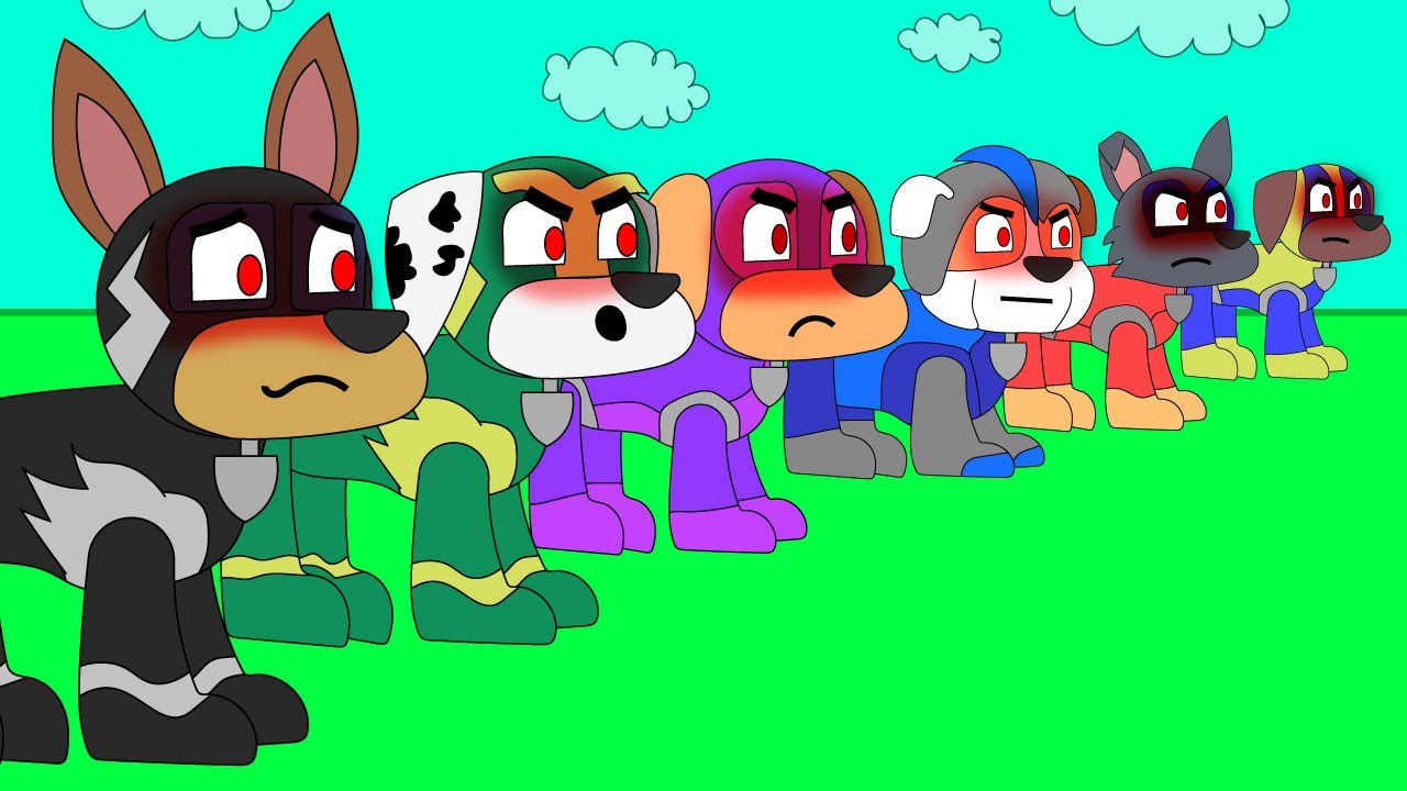 Paw Patrol Pups vs Darkside Animation Parodies Compilation (Shorts