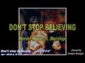 ZIGGY DON'T STOP BELIEVING(カラオケver)
