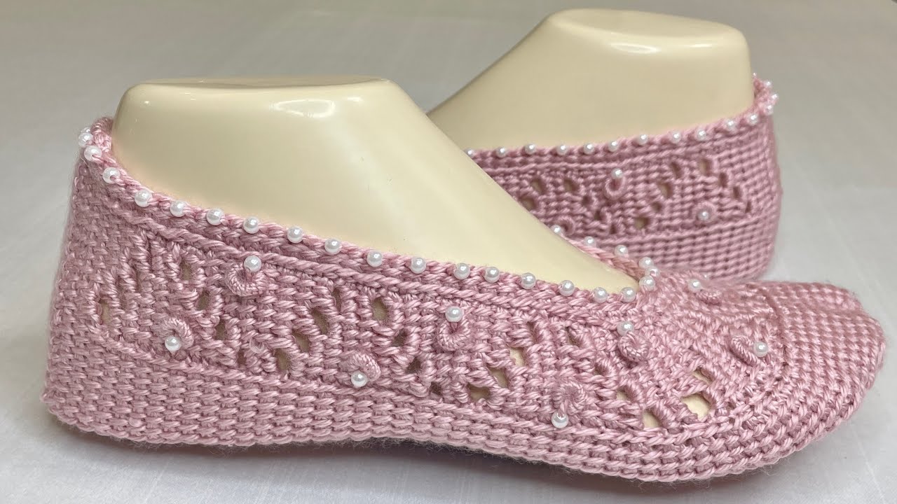 Antika işi Görünümlü Nakışlı Tunus İşi Patik Modelim😇