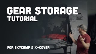 Storing Sleeping Gear Inside of a Roof Top Tent - iKamper Tutorial