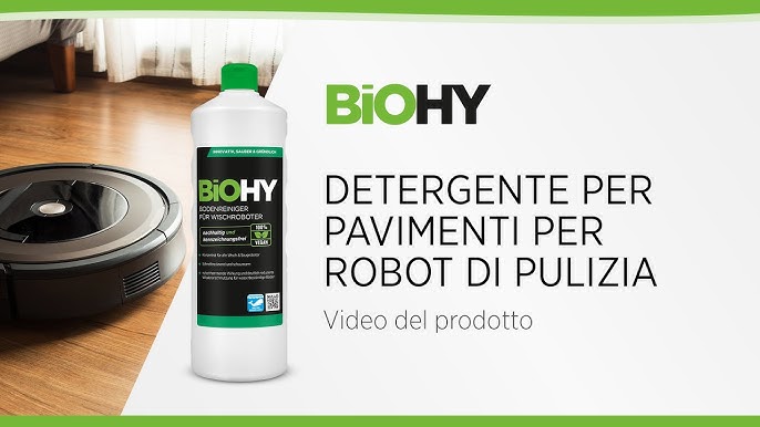 Detergente per Pavimenti Concentrato per Robot Lavapavimenti con Manopola  Dosatrice (0,5L)