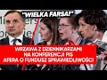 "Wielka farsa!". Posłanki PiS zbulwersowane przez dziennikarzy. Wyciek taśm Ziobrystów