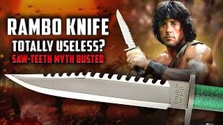 Rambo First Blood Knife Busted: Total Saw-Teeth Fail? Test Results Will Stun You