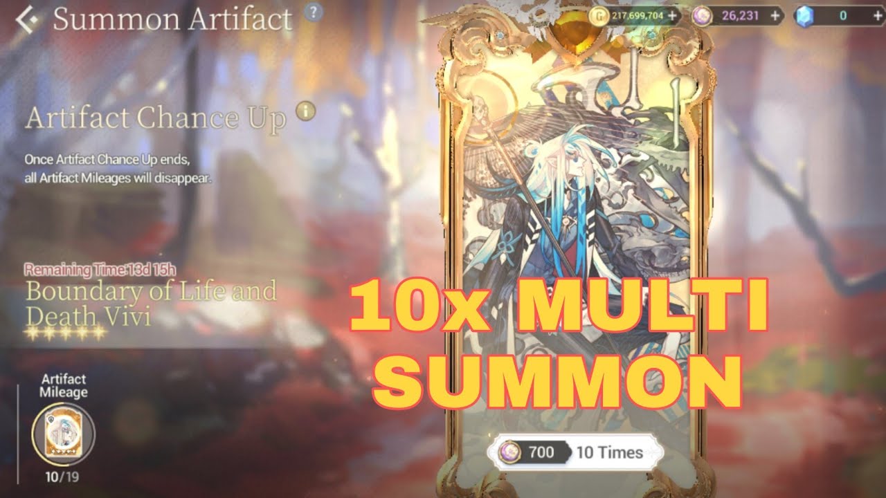 EXOS HEROES | 10X MULTI ARTIFACT SUMMON