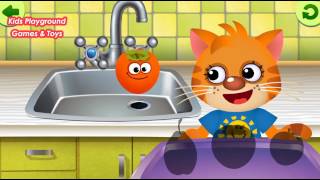 🍬❤️ 😁 Funny Food - Kids Learn Silhouettes Funny Educational Games screenshot 3