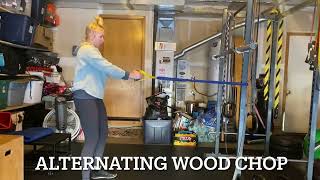 Alternating Wood Chop
