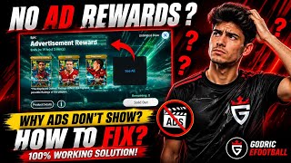 eFootball2027 Ad Rewards Not Showing 😱 How to Fix Missing Ad Rewards! #efootball2027 #efootball 