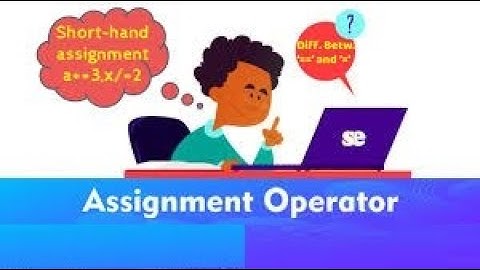 Shorthand Assignment Operators