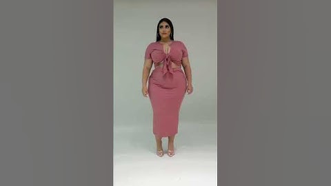 Plus Size Outfit Western Dress | Fashion Q | #westerndress #youtubeshorts #shorts #dress #video