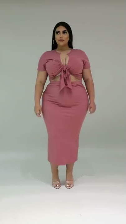 Plus Size Outfit Western Dress | Fashion Q | #westerndress #youtubeshorts #shorts #dress #video