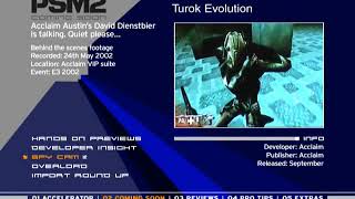 Turok: Evolution - PSM2 E3 2002 David Dienstbier Interview