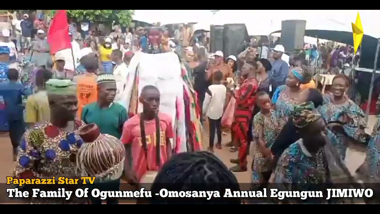 THE GREAT TRADITIONAL OF EGUNGUN ANNUAL OF JIMIWO IKENNE REMO 
