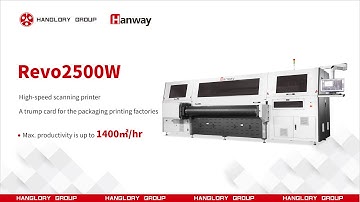 #PRINTING UNITED EXPO #Hanway high-speed scanning #corrugated printer #digitalprinter