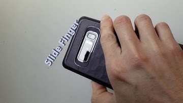 h0w2 Fingerprint Unlock Galaxy S8, Note 8 Without Smudging Camera