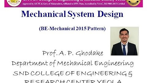 MSD Optimum Design Numerical 01