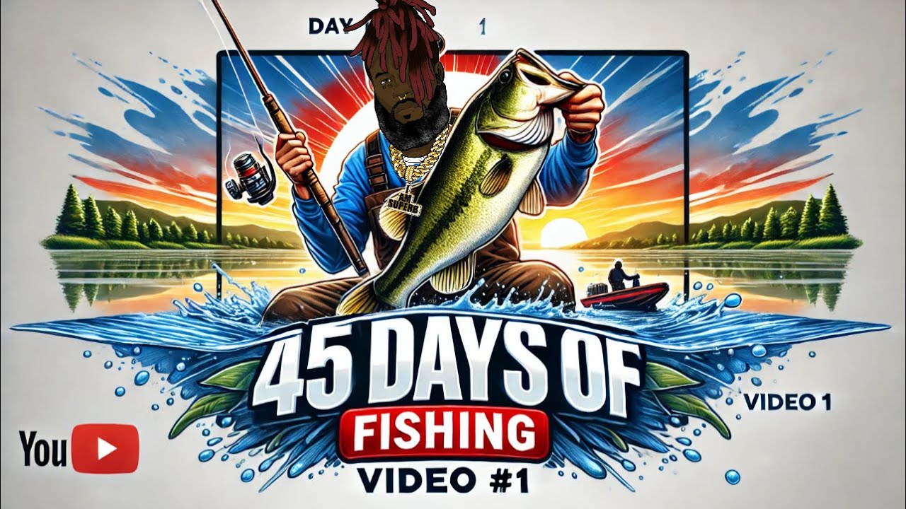 45 days of fishing videos. Day 1 🎣