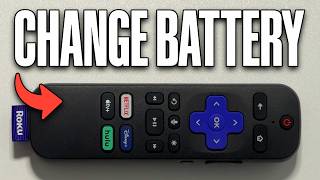 How to Change Batteries on Roku Remote (Battery Replacement) - Full Tutorial