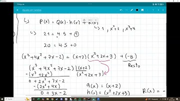 Álgebra 1 - Ayudantía 4: Polinomios [Aisaac Mamani]