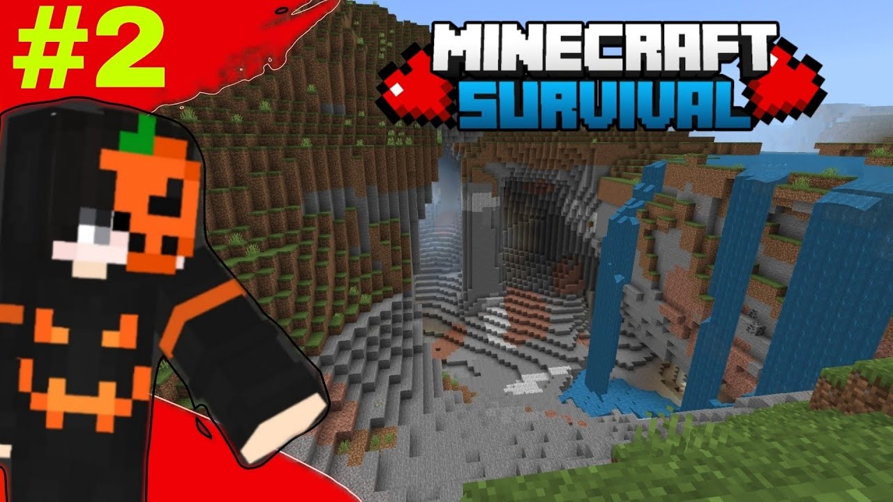 Can I Find Diamonds In This Dark Cave 🤯 || Minecraft Survival Series Ep ...