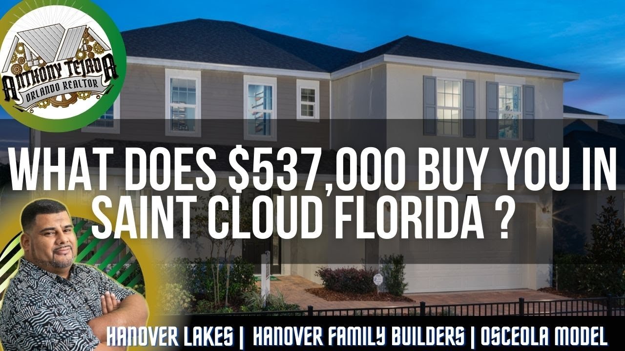 St Cloud New Homes I Hanover Family Builders Hanover Lakes I Osceola Model YouTube