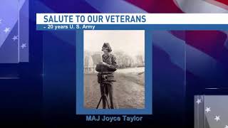 Salute to our veterans: Major Joyce Taylor - NBC 15 WPMI Content