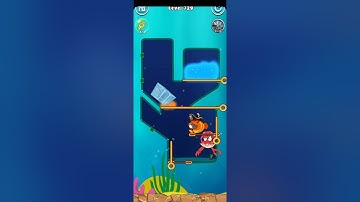 Fish Rescue - pull pin puzzle 🐠🐟- Android/iOS || Level 729 #FishRescue #Shorts