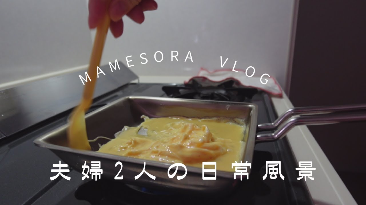 【夫婦2人の日常風景】ステンレス卵焼き器を活用する日々/今読んでいる本/秋口の献立