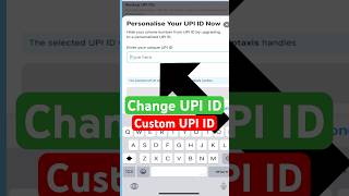 How to Create Custom UPI ID in Paytm | 🔥 Apne Naam Se Bana Lo Custom UPI ID ☘️✅🔴😍#shorts