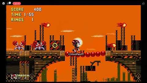 Classic Sonic Simulator Test Server V12 | Badnik Factory Act 1 by @AnyUser24