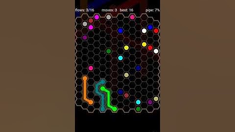 How To Solve Flow Free Hexes Premium 14x14 Mania Level 134 Board Walk Through Solution Walkthrough