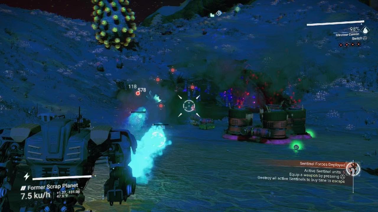 No Man's Sky The Boss Didn't Want To Fight My Minotaur