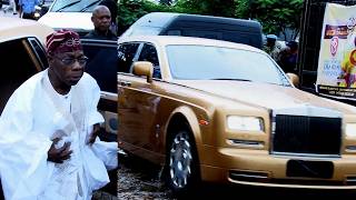 Download Lagu SEE THE NEW GOLD ROLLS ROYCE OLUSEGUN OBASANJO BROUGHT TO THE  BIRTHDAY GABRIEL IGBINEDION MP3