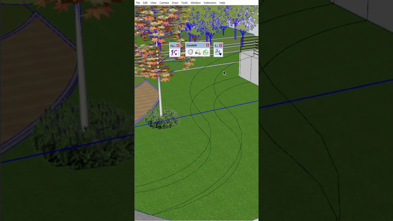 Sketchup Plugin(스케치업 루비[플러그인])(Fredo Ramp) 