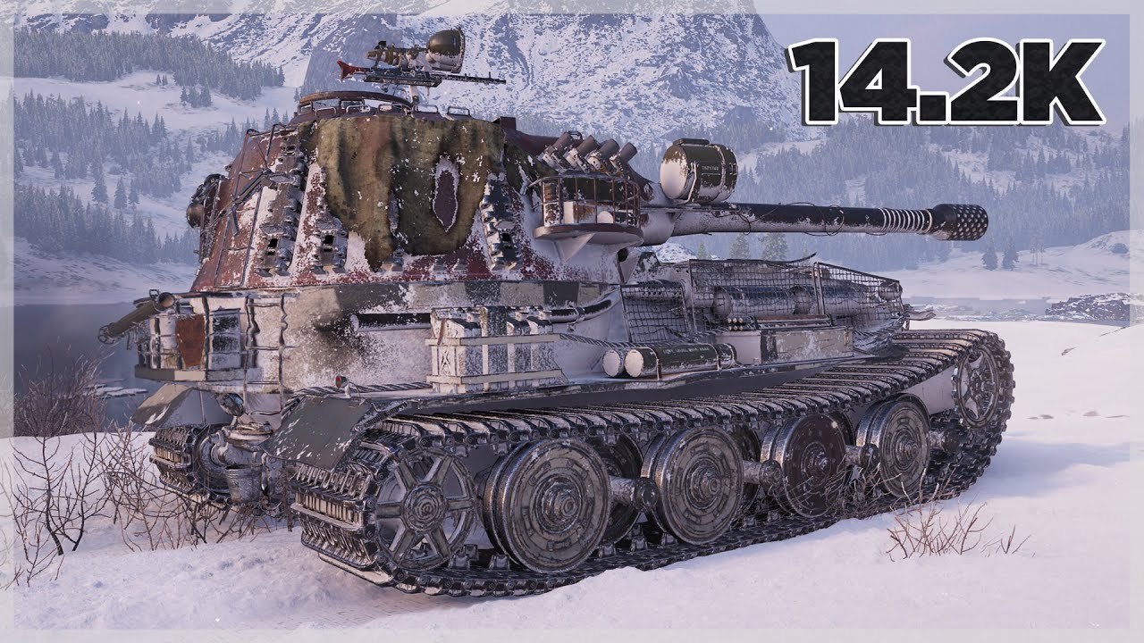 VK 72.01 (K) - 14.2К УРОНА 8 ФРАГОВ - World of Tanks