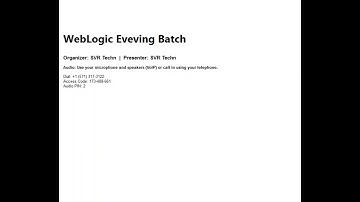 Oracle WebLogic Administration Video Tutorials Session 01 | WebLogic Training Videos