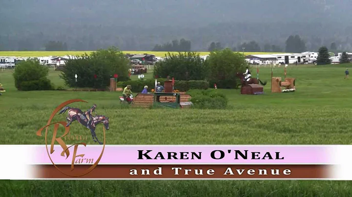 Karen Oneal riding True Avenue Cross Country