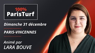 Pronostic PMU R1 - 100% ParisTurf du Dimanche 31 décembre à Paris-Vincennes