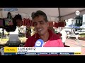Artesanos exponen sus creaciones en el marco del Casco Peatonal