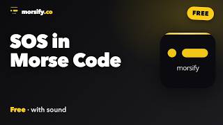 SOS in Morse Code — The Sound & Light Distress Signal (Free) screenshot 4