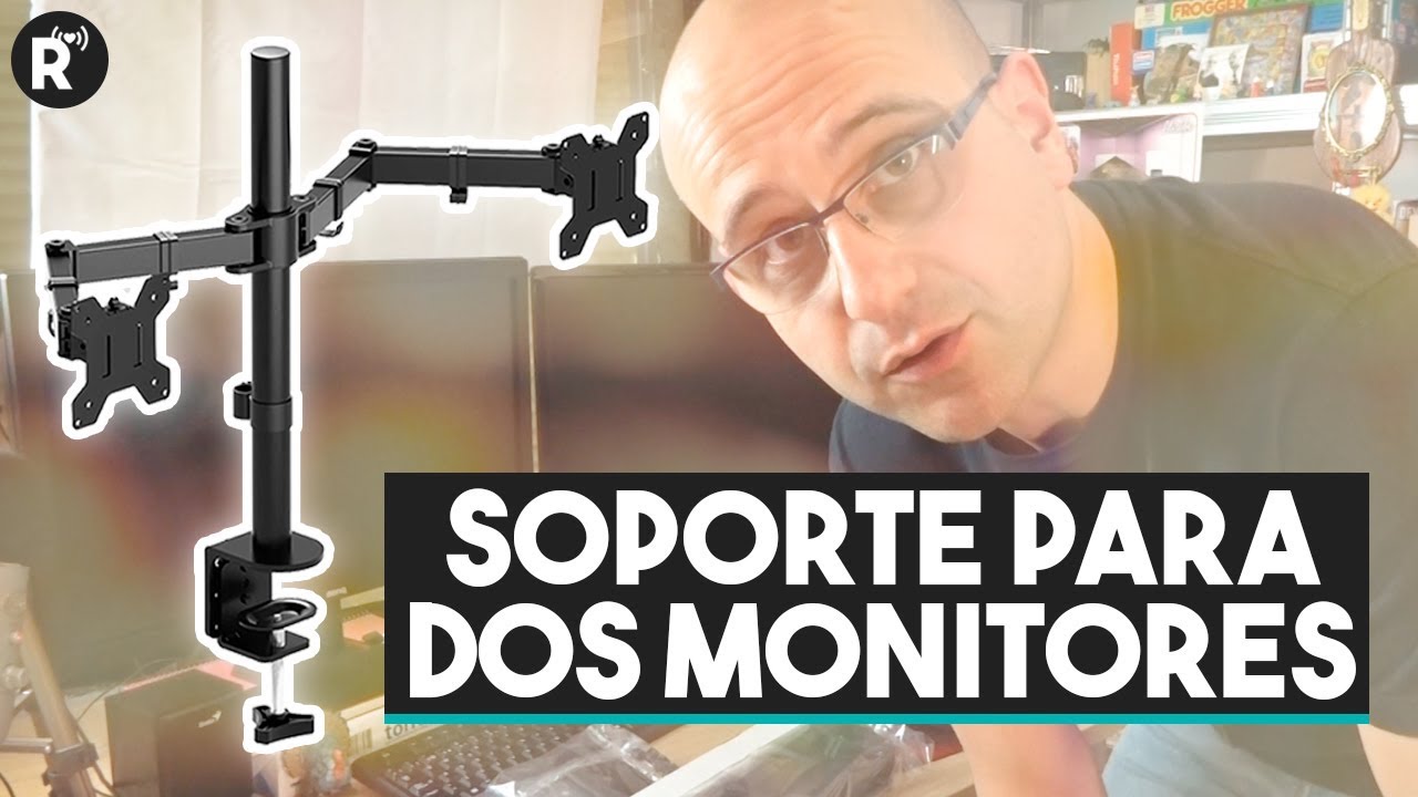 Brazo Soporte De Sobremesa Para Monitor De Hasta 32" - Soporte VESA - Brazo VESA - Máximo 10kg - VES
