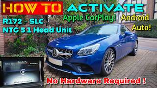 Mercedes | NTG 5.1 Apple CarPlay & Android Auto | FREE Activation