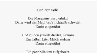 Rezept - Gerührte Soße Als Gedicht - Darin Eingerührt